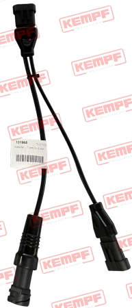 131965 Kempf Adapter,  7-pol/2x 4-pol, Y-Adapter
